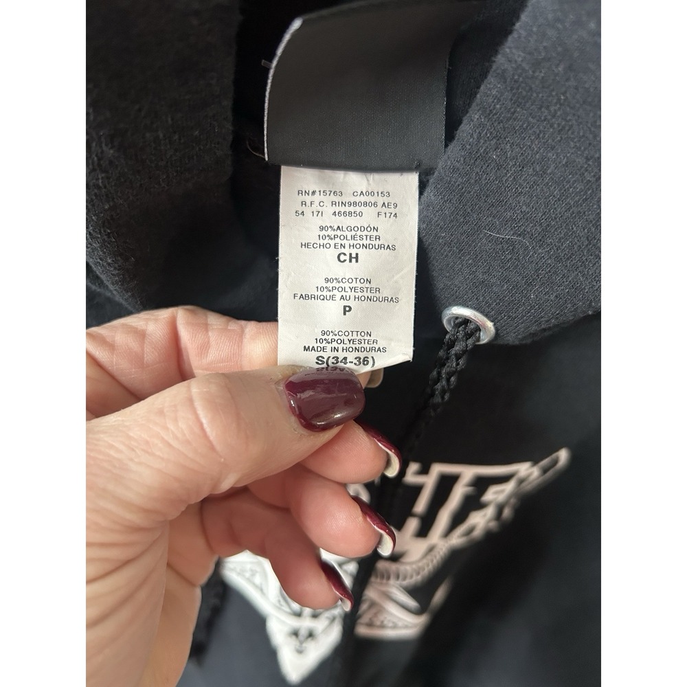 Thrasher San Francisco Skate or Die Live to Skate Board Black Hoodie Men's Small - Picture 5 of 6